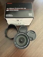 Sigma DC 18-125 mm F/3.8-5.6 OS HSM DC Objektiv