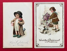 2 x Glückwunsch AK GEBURTSTAG