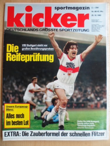 Kicker 1982 - 1982, *