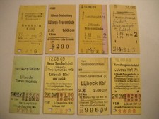 ALTE EISENBAHN FAHRKARTEN