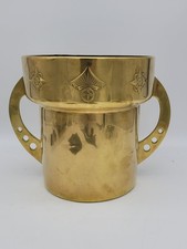 Art Deco Messing Sektkühler