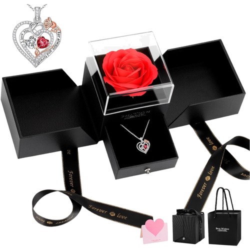 Ewige rose geschenkbox mit - ewige,