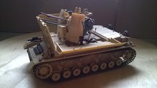 1:35 Modell Gebaut evtl Bastelschrott ?? Flakpanzer IV/3,5cm Flak43/Besatzung#10