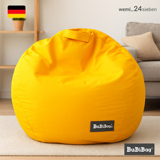 BuBiBag XXL Sitzsack 200 cm Gelb Indoor Outdoor Relaxsack