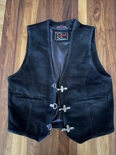 Wildleder Kutte Motorrad Weste
