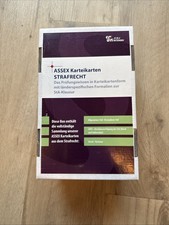Assex Karteikarten Strafrecht 5. Auflage 2024 Jura Intensiv