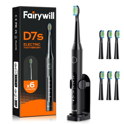Fairywill schwarz elektrische - schwarz,