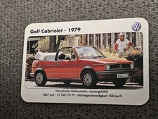 Golf cabrio 1979 - cabrio,