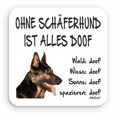 Kühlschrankmagnet "Ohne