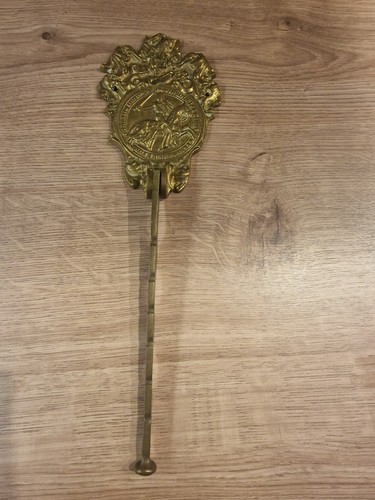 Antiker wandhalter messing - wandhalter,