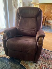 HUKLA Relaxsessel elektrisch mit Aufstehhilfe – HU-AP18002 – Stoff Espresso