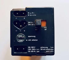 BRAUN Netzteil TN1000 original power supply Weltempfänger T1000 + CD Dieter Rams