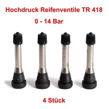 4x Reifenventile Hochdruck