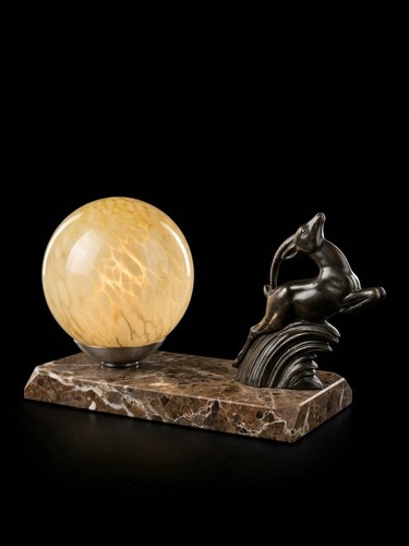 Orginale art déco tischlampe - art,