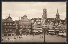 Ansichtskarte Stuttgart, Blick