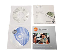 PDA Palm Tungsten Zire HP iPAQ hx2000 - CDRom Discs Software - Vintage
