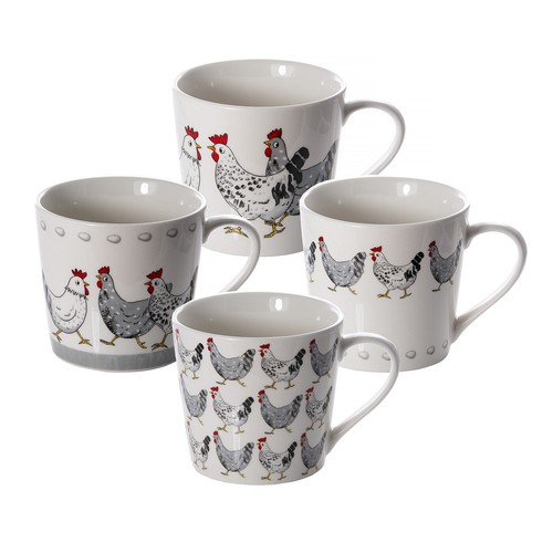 4er set tassen kaffee tee - 4er,