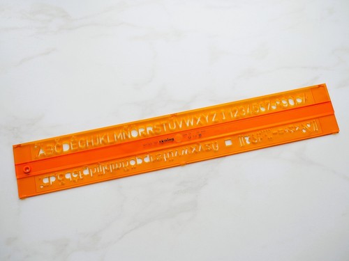 Schriftschablone rotring - schriftschablone,