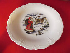 Alt Tirschenreuth, Baronesse, Weihnachtsteller * Nikolaus im Wald * Ø 25,5 cm