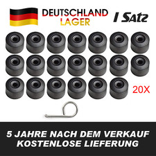 20x Radschrauben Radmutter Abdeckungen Bolzen Kappen Abdeckung 17mm Für VW