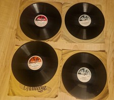 Konvolut  4 Schellackplatten