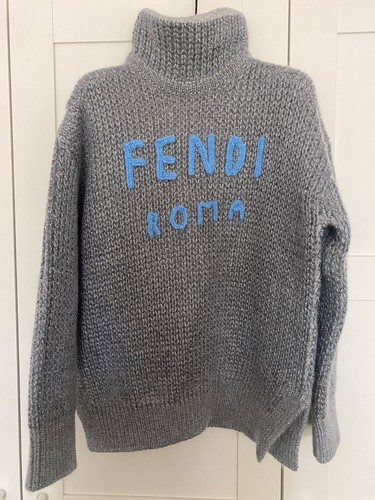 Fendi rollkragen pullover mit - fendi,