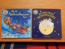 2 Lino Mini Bilderbücher 12x12 Als der Weihnachtsmann kam Peterchens Mondfahrt 1
