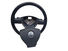 Lenkrad Multifunktion Tiptronic Schwarz Leder passt für VW  TOURAN (1T1, 1T2) 2.