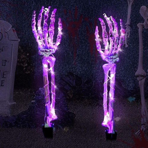 Halloween deko skeletthand - halloween,