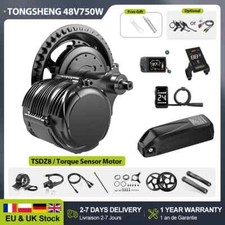 TONGSHENG 36V 48V 500W 750W Elektrofahrrad Mid Drive Motor Umbausatz Mittelmotor