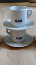 *NEU* 2 Original SEGAFREDO Espressotassen Teller Espresso Tassen spülma.geeignet