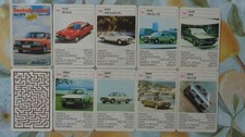 Quartett Auto BMW 635 CSI Mercedes 450 SLC Ford Capri Porsche 930 VW Golf