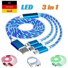 3 in 1 LED USB C micro