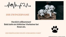 Welpen onboarding paket der - onboarding, paket-der