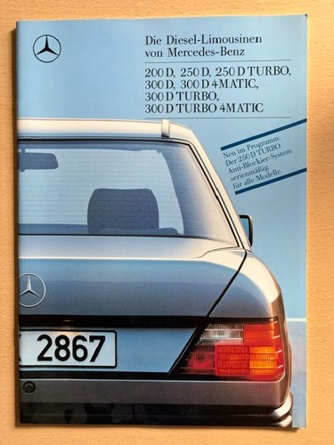 Prospekt mercedes benz - prospekt, mercedes-benz