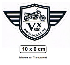 Aufkleber Suzuki VX800 Old