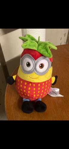 Minions erdbeere plüschfigur - erdbeere,