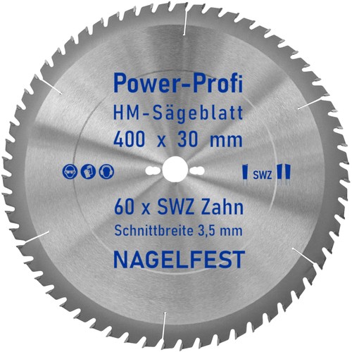 Kreis sägeblatt 400 30 - hm-kreis-sägeblatt,