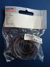 NYLONBAND Nylonschnur Schmuckband Perlenband KNORR schwarz 5 m-0,40mm OVP!