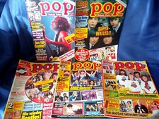 Musikzeitschrift POPCORN-pop Popfoto Rocky & pop mit Poster zum raussuchen