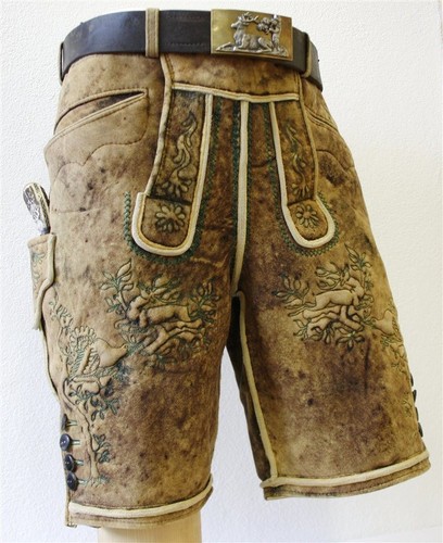 Trachtenlederhose lederhose - trachtenlederhose,