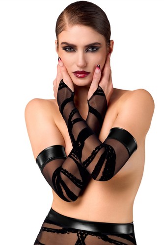 Noir handmade kink tüll - handmade,