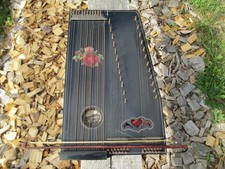 Alte Zither Klingental Neubers-Violin-Zither Marke 903152