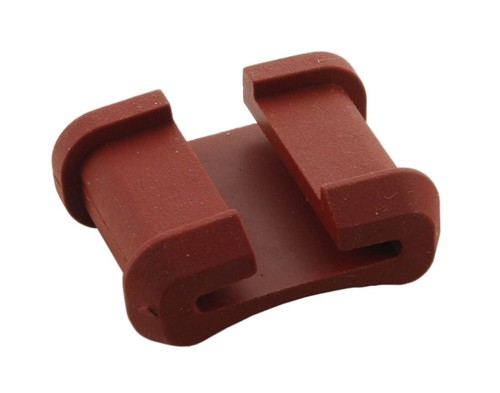 Zwischenlage auspuff gummi rot - gummi,