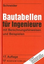 Schneider-Bautabellen für