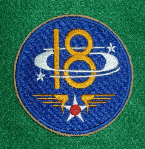 Army airforce 18th patch - army,