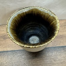 Rustikale Keramik Fußvase