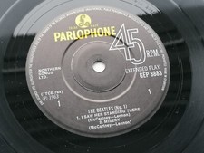 THE BEATLES NO 1 1963  UK EP