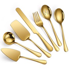 7 Stück Edelstahlgeschirr