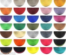 1m Farbiges Gummiband Gewebt